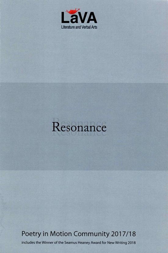 Titelbild der Anthologie "Resonance"